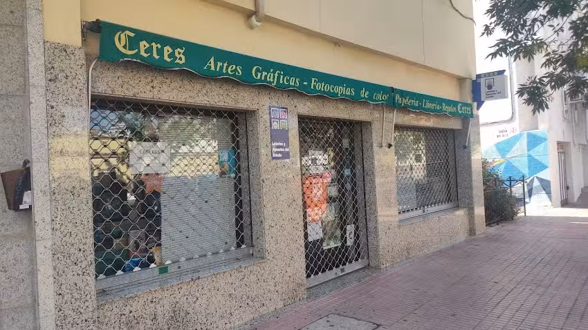 CERES. Librer&iacute;a, Papeler&iacute;a, Copister&iacute;a y Juegos de mesa.