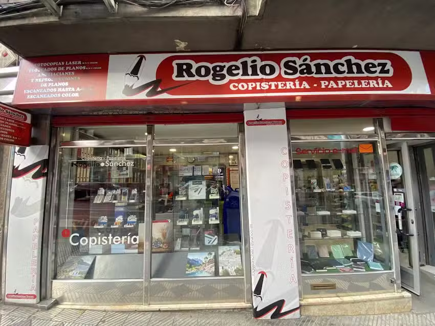 Copister&iacute;a Papeler&iacute;a Rogelio S&aacute;nchez