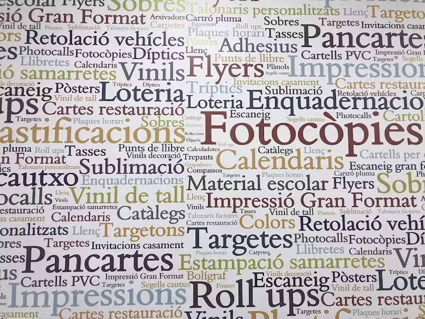 Copisteria Papereria Impremta S´Print