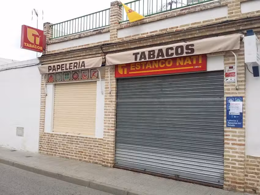 Estanco. Loterías del Estado. Papelería Nati- Punto NACEX.shop. DHL service point. NICKEL. Punto CORREOS EXPRESS