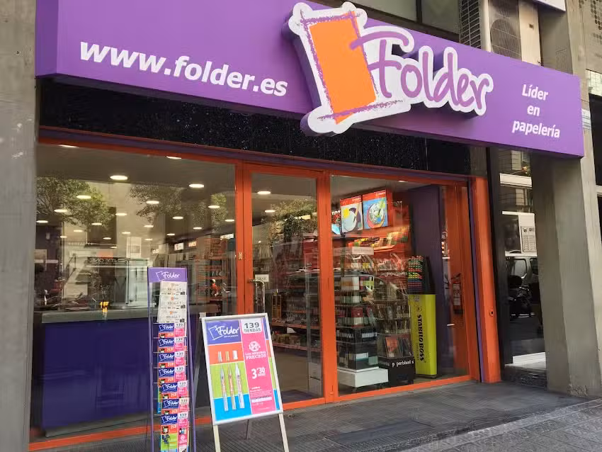 Folder Papeler&iacute;as