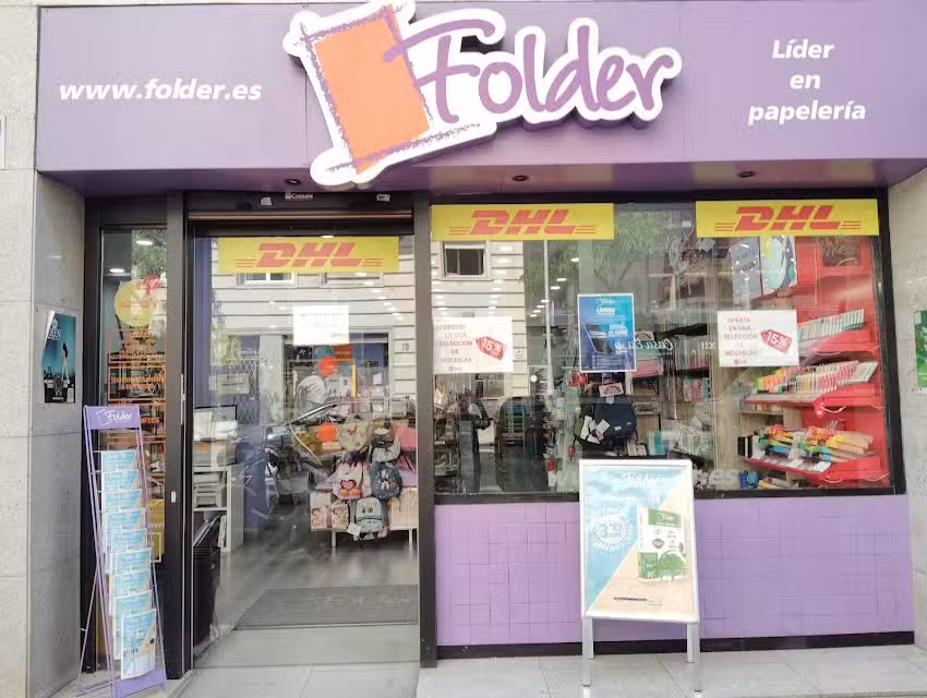 Folder Travessera de Gr&agrave;cia