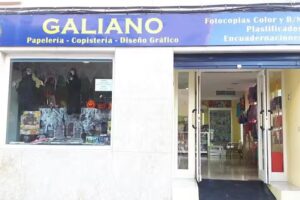 GALIANO – Papelería, Copistería, Diseño Gráfico