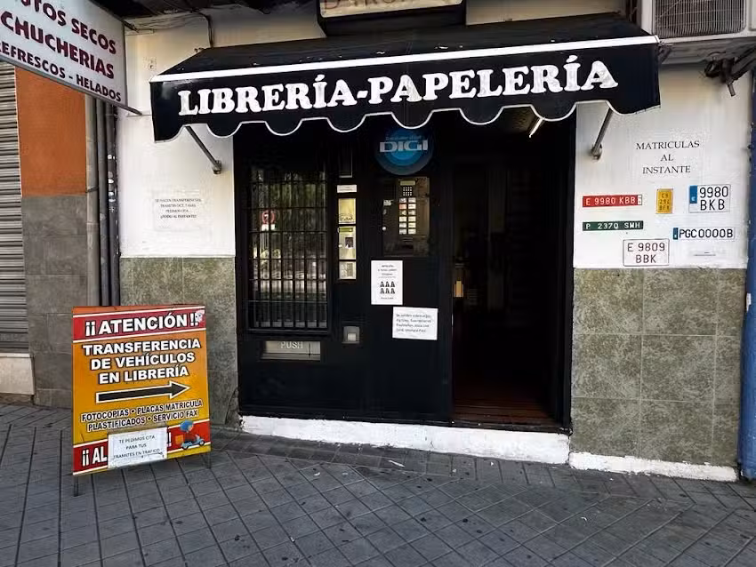 Libreria, Papeleria De Trafico