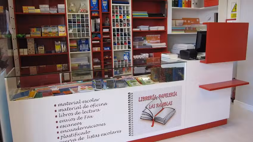 Librería papelería Las Ramblas