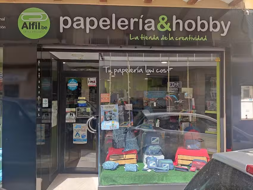 Papeler&iacute;a Alfil Be Valencia Alberic fotocopias y regalos