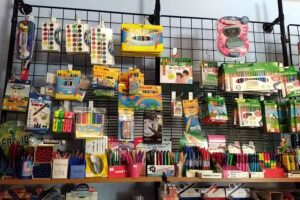 Papelería Azul y Rosa