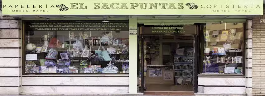 Papeler&iacute;a El Sacapuntas Librer&iacute;a