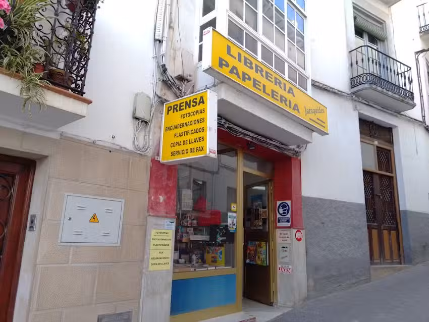 Papeler&iacute;a-Librer&iacute;a-Prensa JARAQUIDES