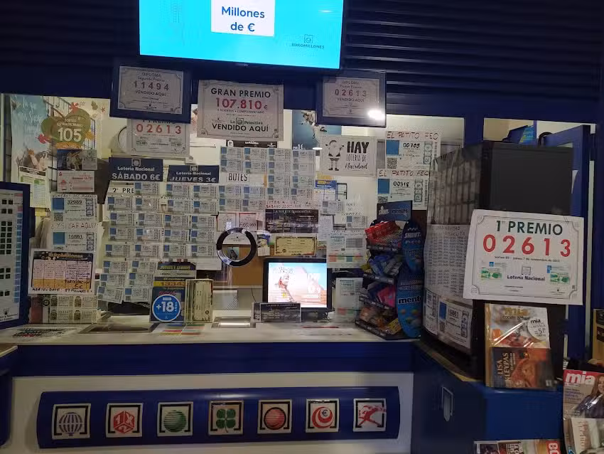 Papelería, librería y apuestas del estado Cerrato