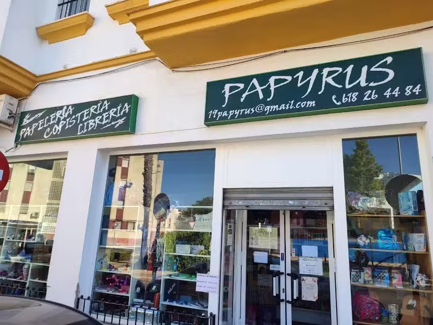 Papeler&iacute;a librer&iacute;a y copister&iacute;a Papyrus