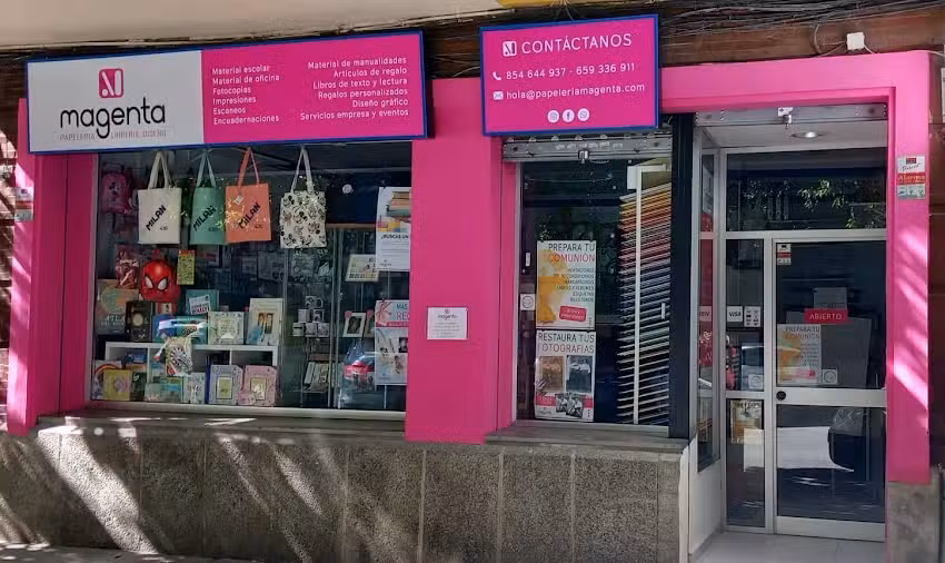 Papeler&iacute;a Magenta