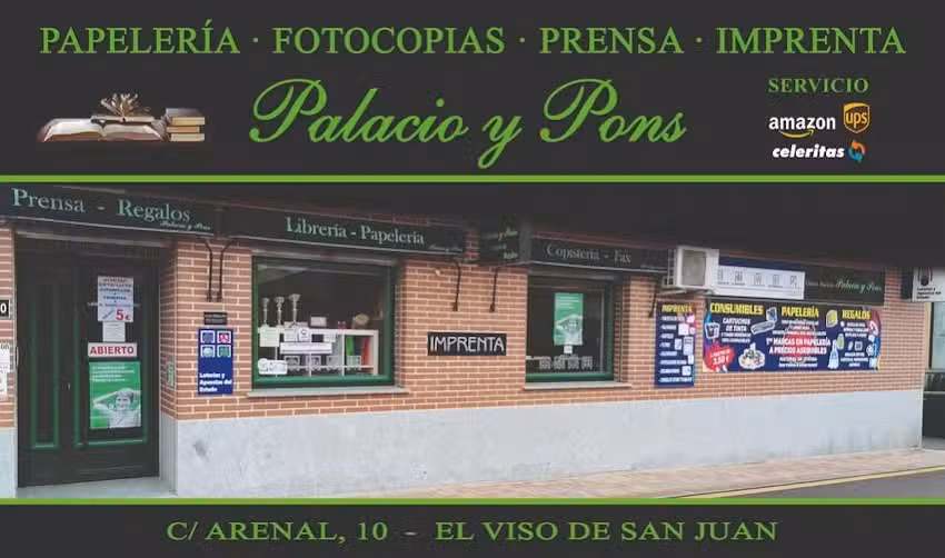 Papelería Palacio y Pons / Admon. de Loterias 77760