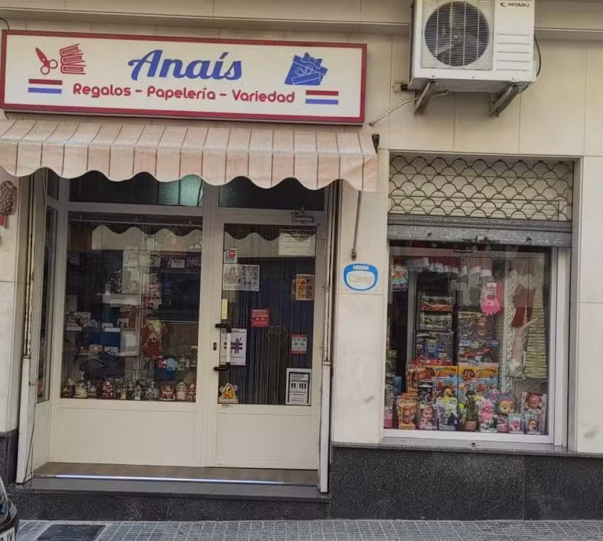 PAPELERÍA,REGALOS, ANAIS