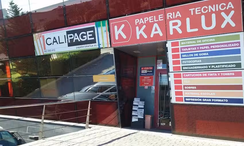 Papeler&iacute;a T&eacute;cnica Karlux S L