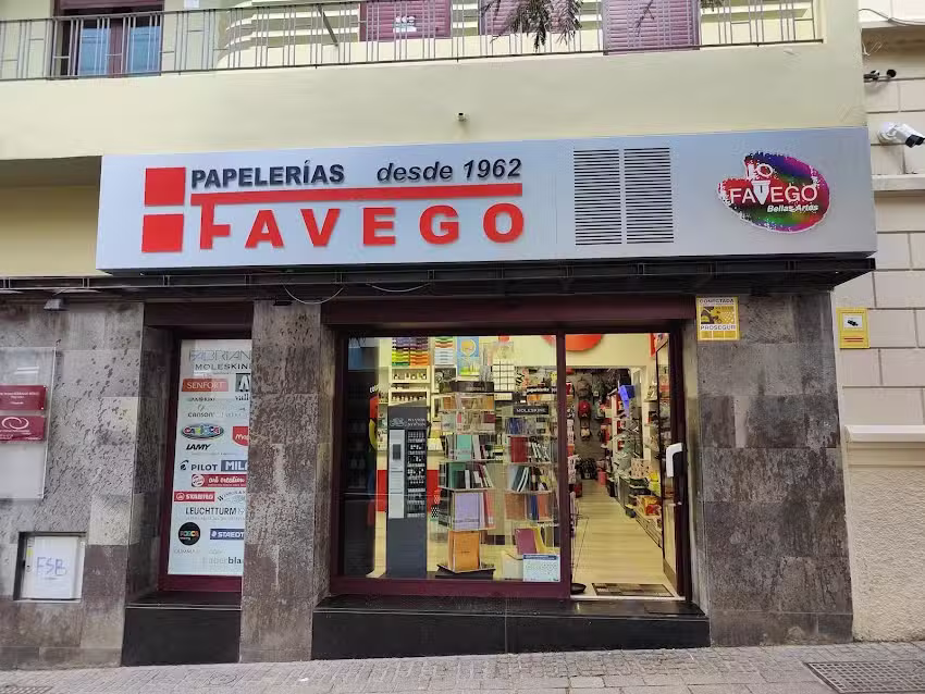 Papeler&iacute;as Favego Santa Cruz