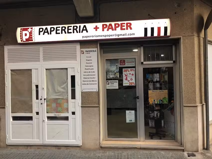 PAPERERIA MÉS PAPER