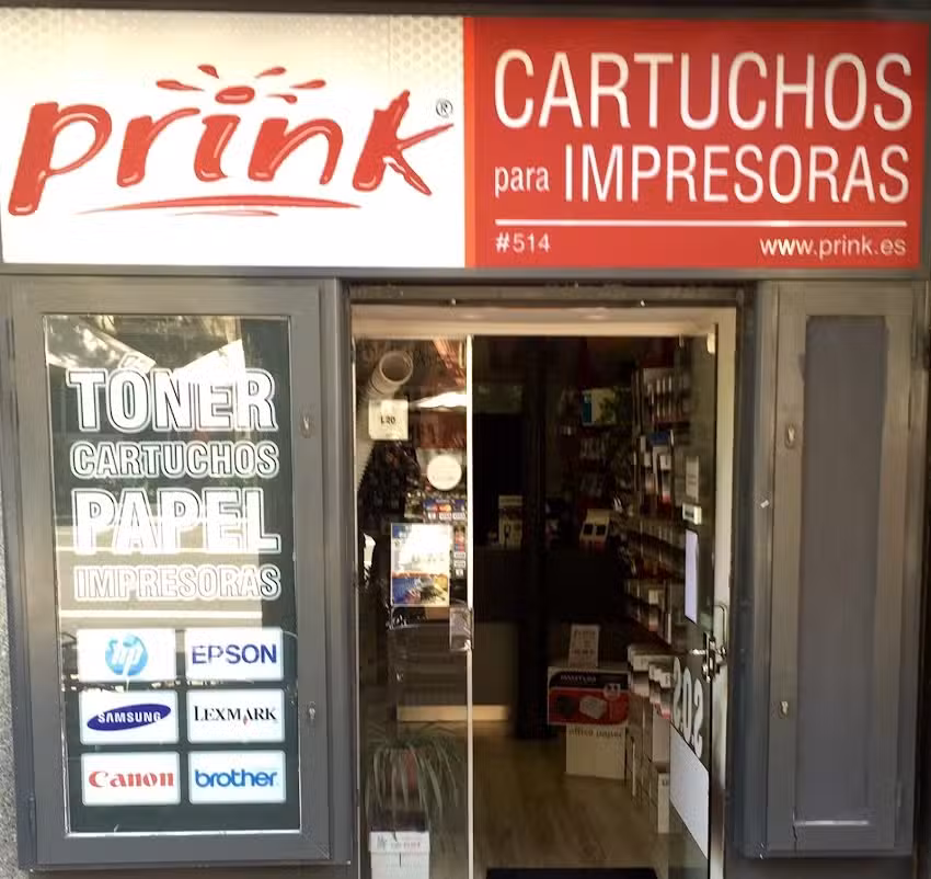 Prink | Cartuchos, tóner e impresoras – Madrid Luchana