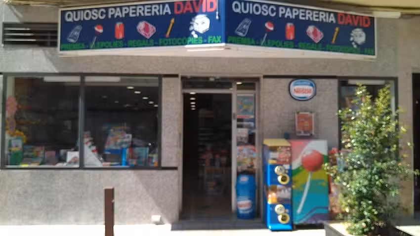 Quiosc Papereria David