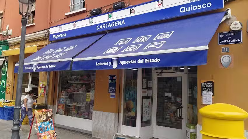 Quiosco Cartagena. Loter&iacute;as y Apuestas del Estado